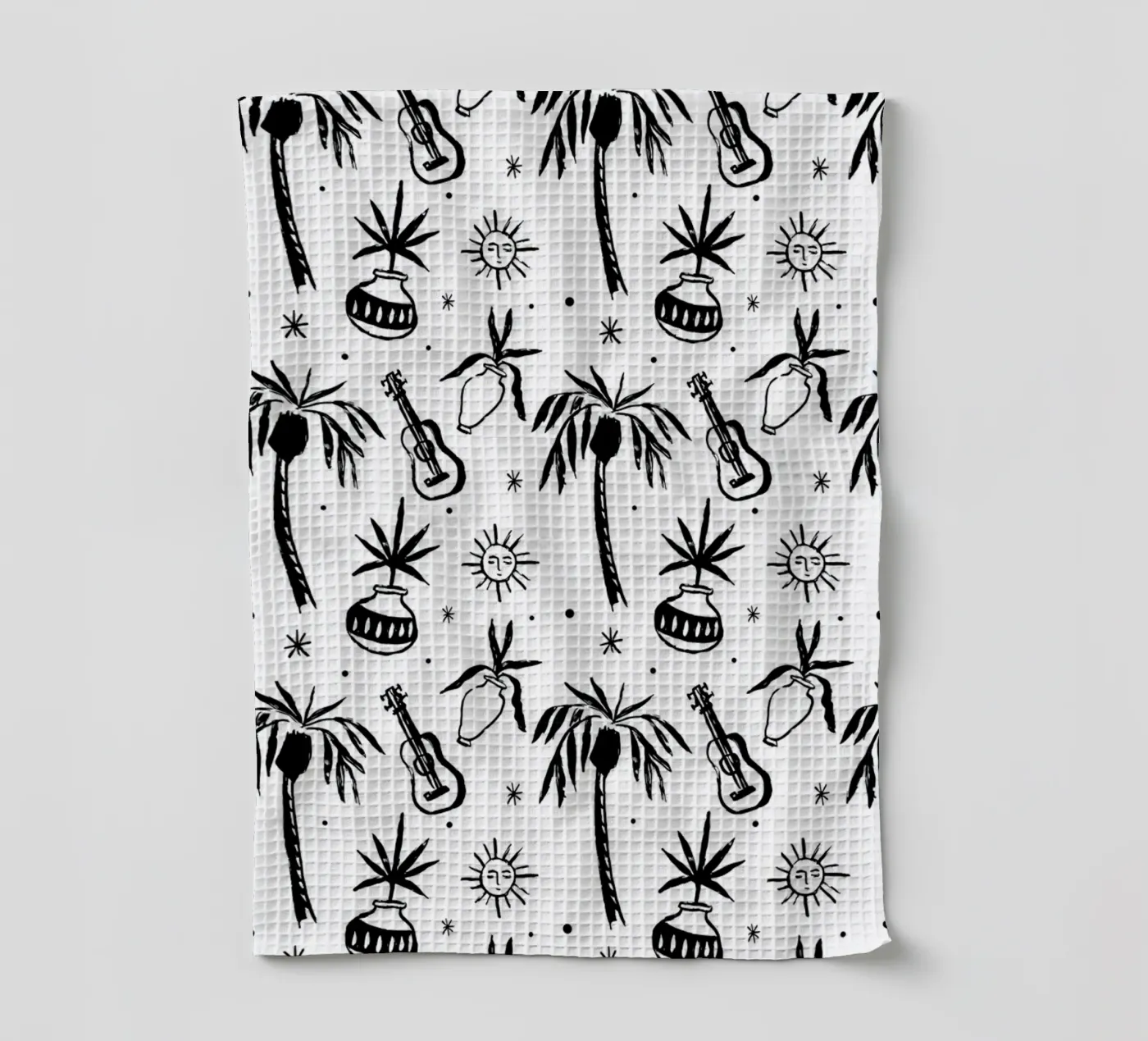 Seaside Pattern No 08 Geschirrtuch von treechild