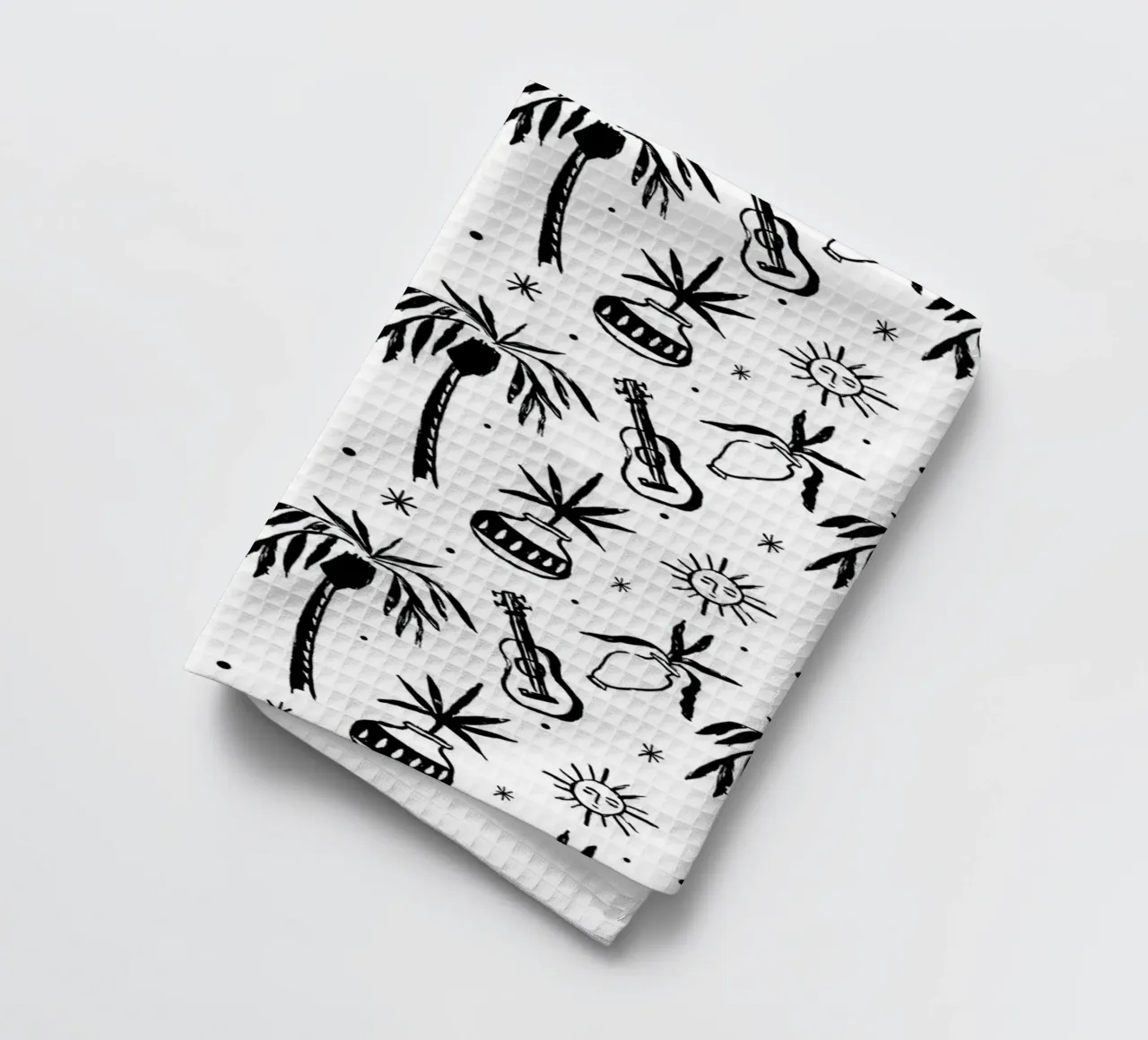 Seaside Pattern No 08 canovaccio da cucina da treechild