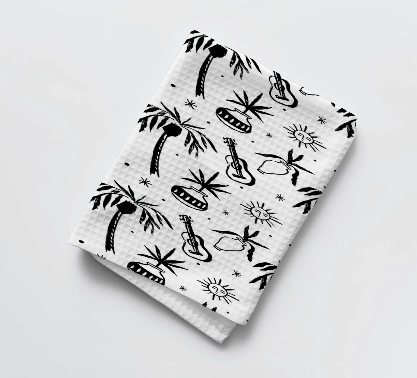 Seaside Pattern No 08 Geschirrtuch von treechild