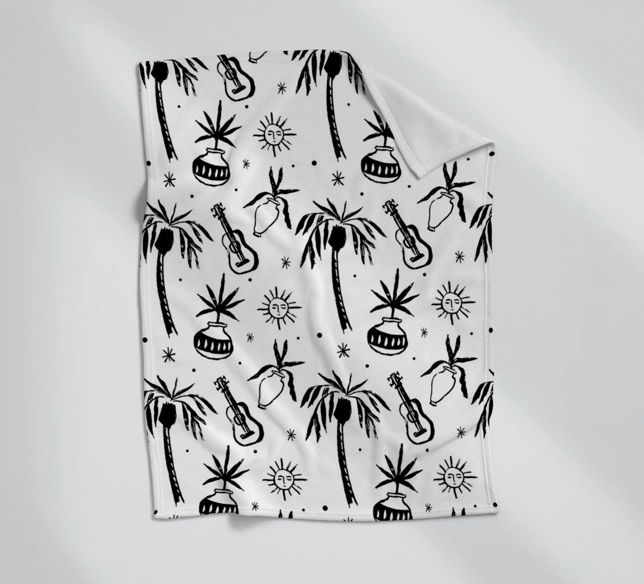 Seaside Pattern No 08 coperta in pile da treechild