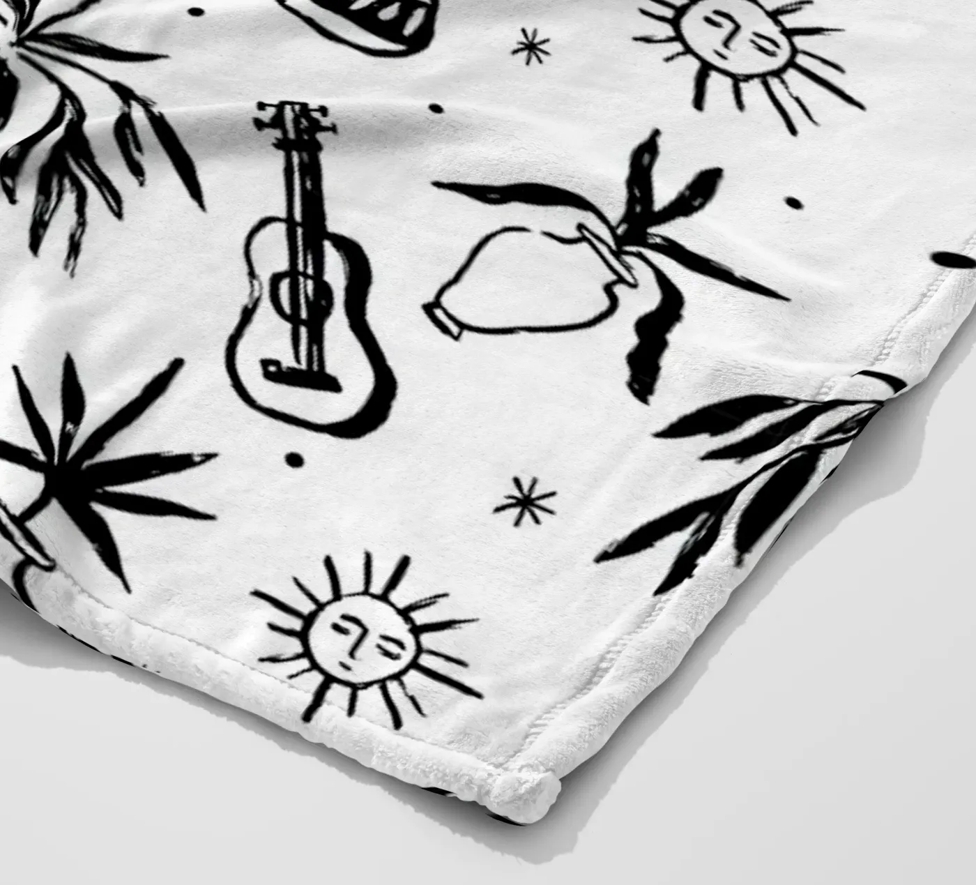 Seaside Pattern No 08 coperta in pile da treechild