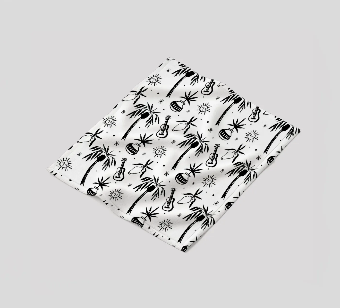 Seaside Pattern No 08 coperta in pile da treechild