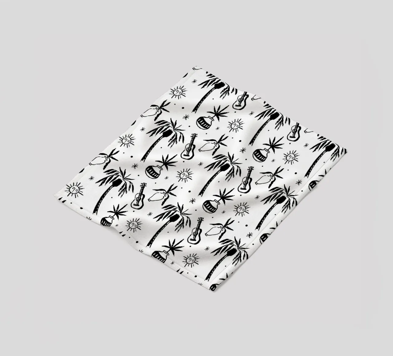 Seaside Pattern No 08 coperta in pile da treechild