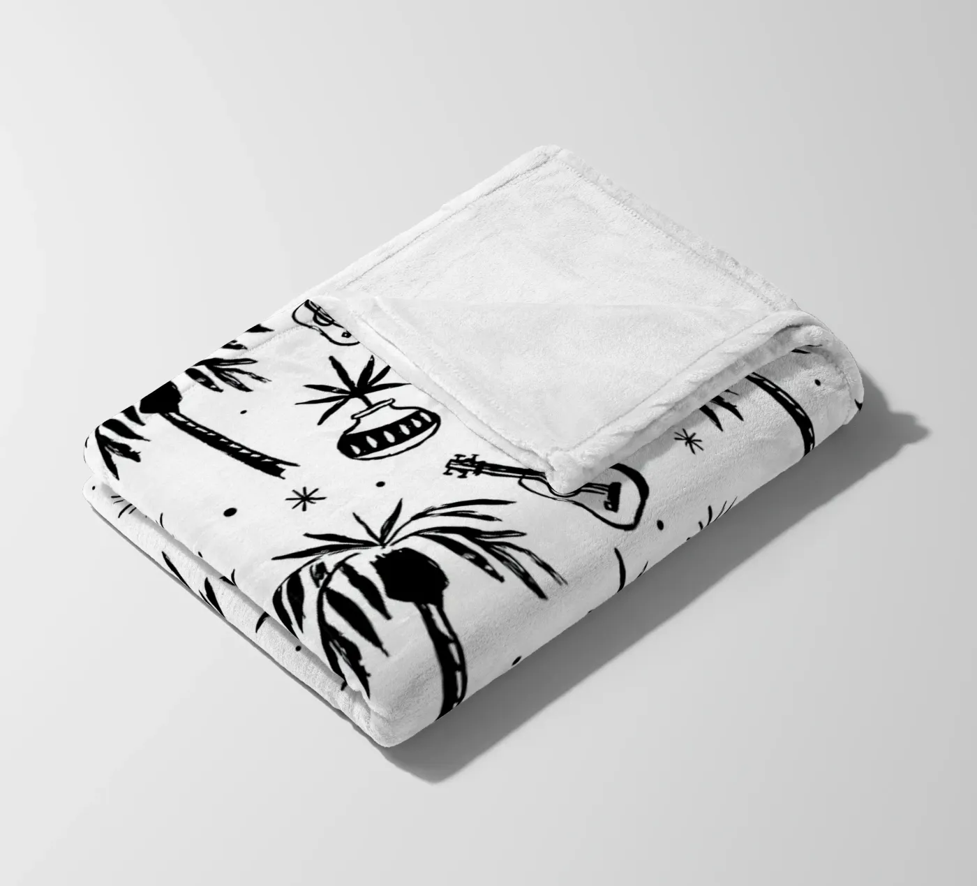 Seaside Pattern No 08 coperta in pile da treechild