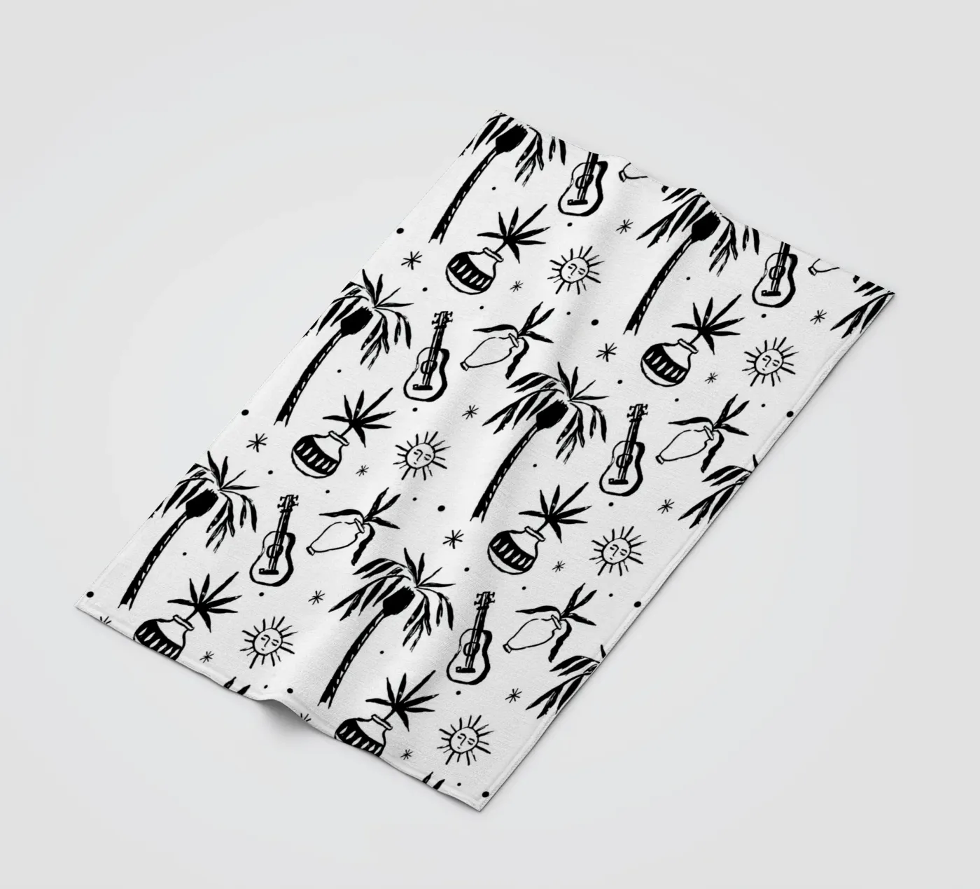 Seaside Pattern No 08 coperta in pile da treechild