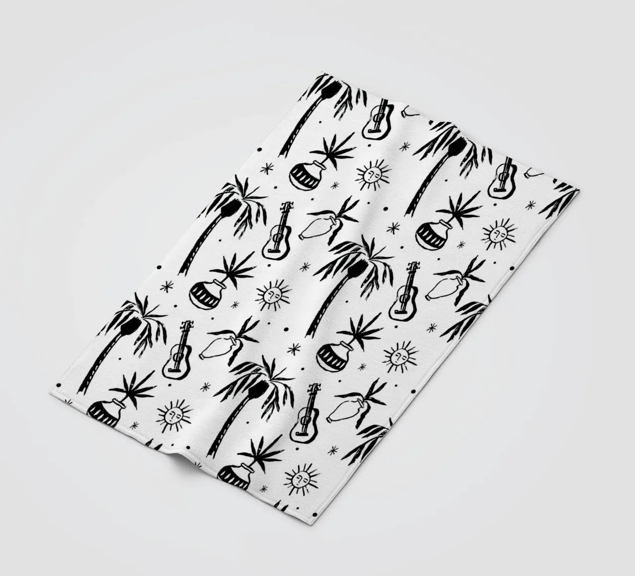 Seaside Pattern No 08 coperta in pile da treechild