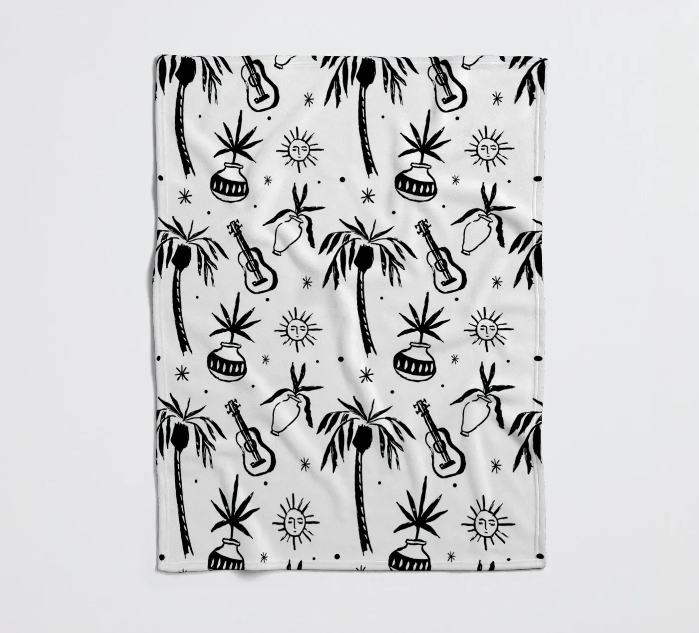 Seaside Pattern No 08 coperta in pile da treechild