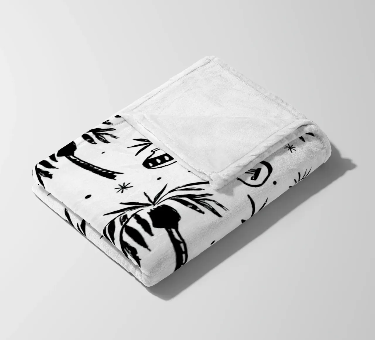 Seaside Pattern No 08 coperta in pile da treechild