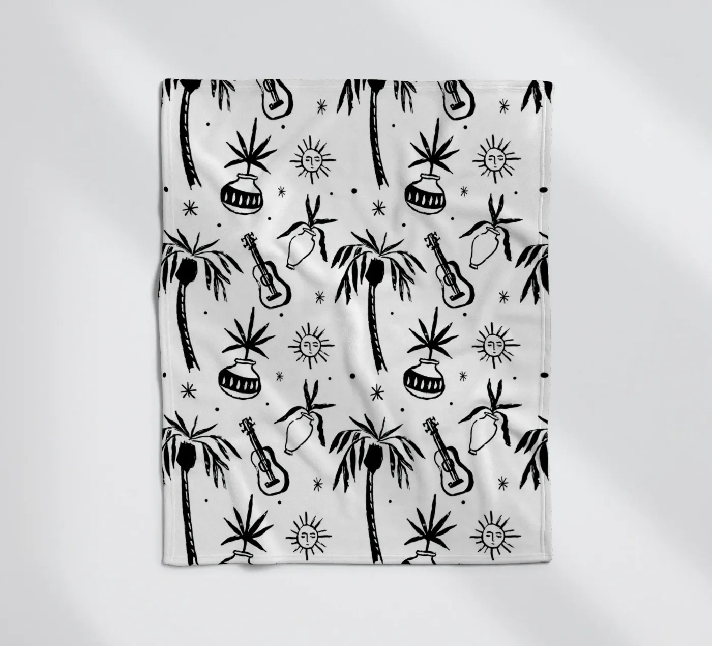 Seaside Pattern No 08 coperta in pile da treechild