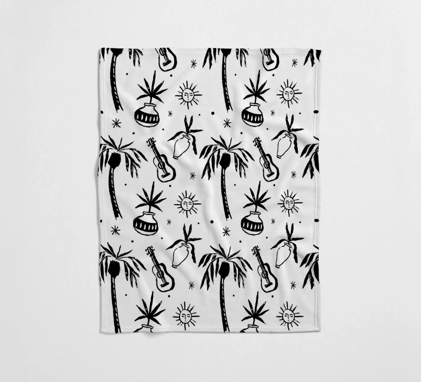 Seaside Pattern No 08 coperta in pile da treechild