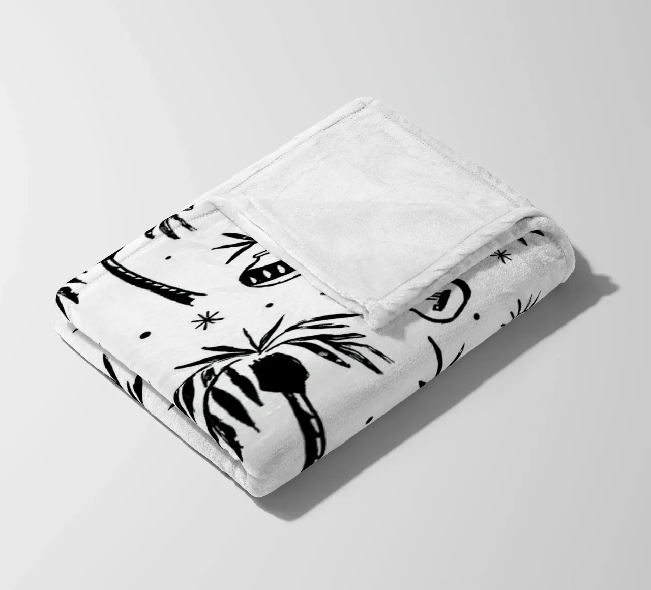 Seaside Pattern No 08 coperta in pile da treechild