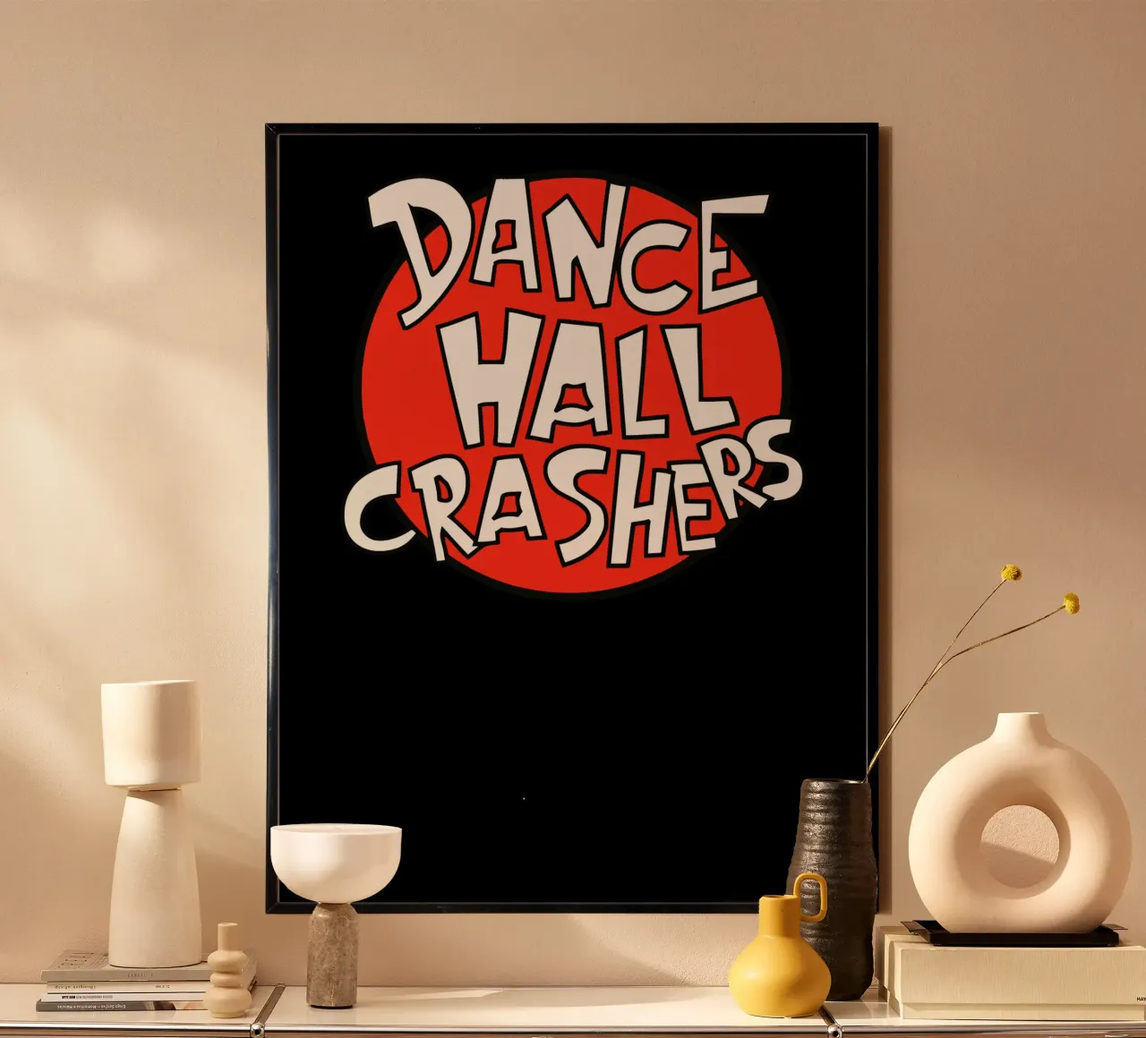 Dance Hall Crashers poster con telaio in plastica da Nadirsungga
