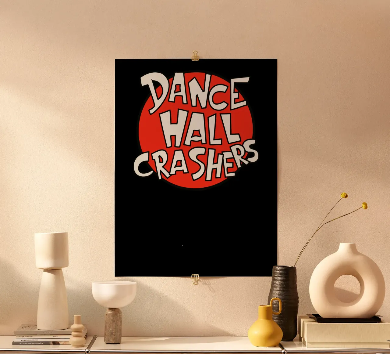 Dance Hall Crashers poster con telaio in plastica da Nadirsungga
