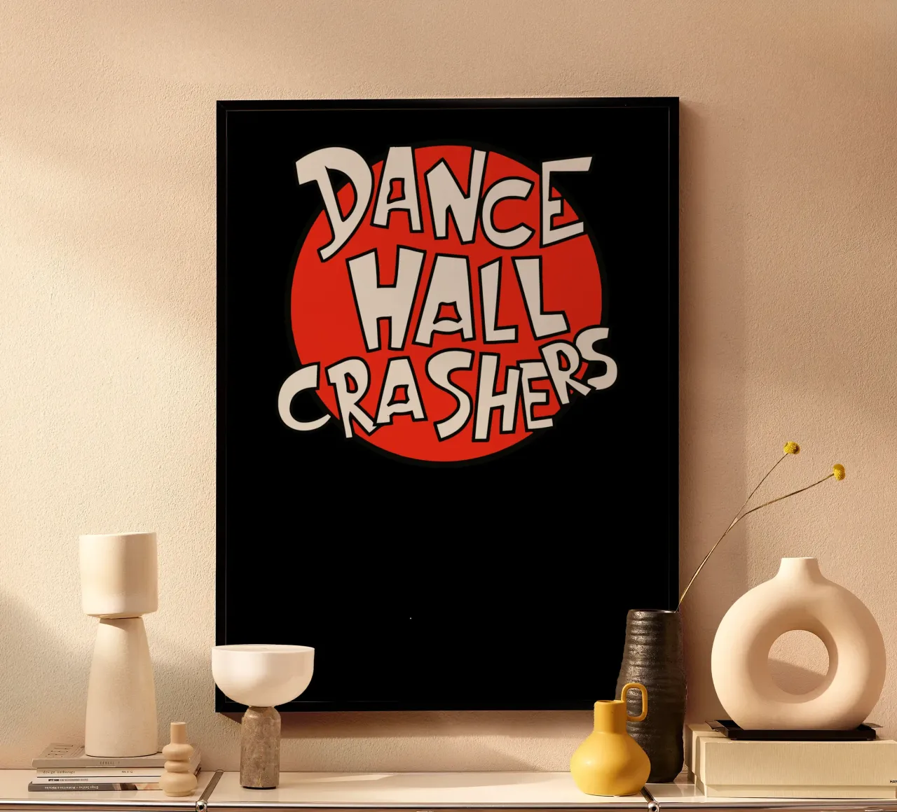 Dance Hall Crashers poster con telaio in plastica da Nadirsungga