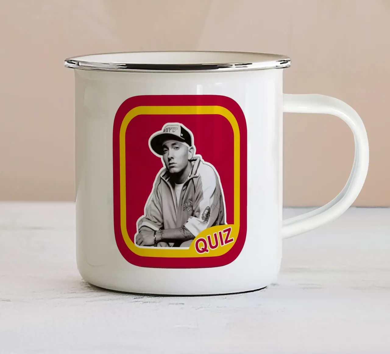 Eminem tazza in smalto da Nadirsungga