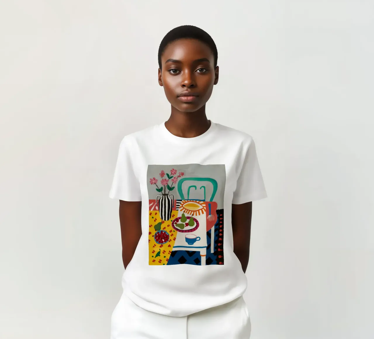 Frutta Calmata Sunstripe t-shirt da Aurora Muse