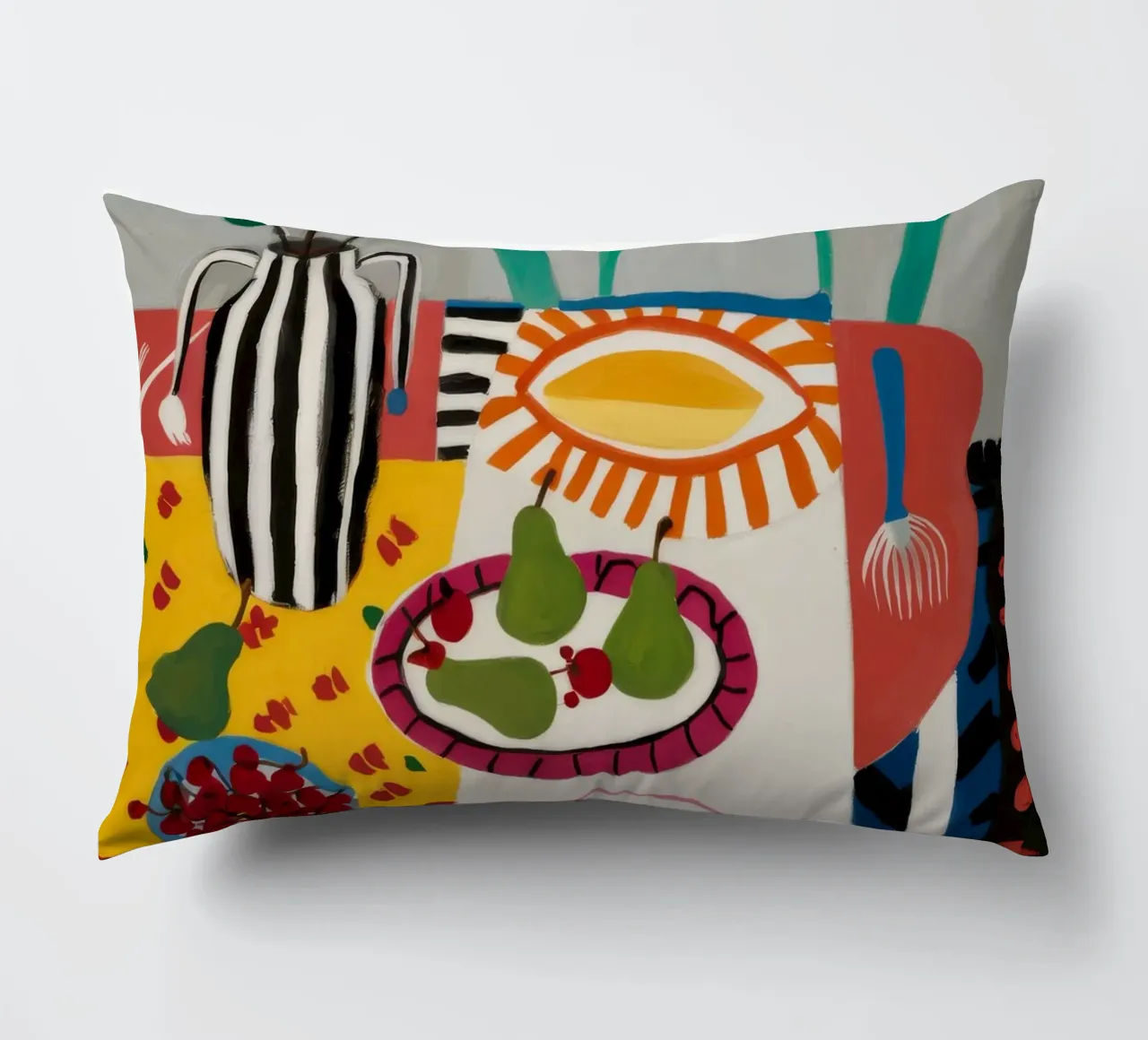 Frutta Calmata Sunstripe cuscino da Aurora Muse