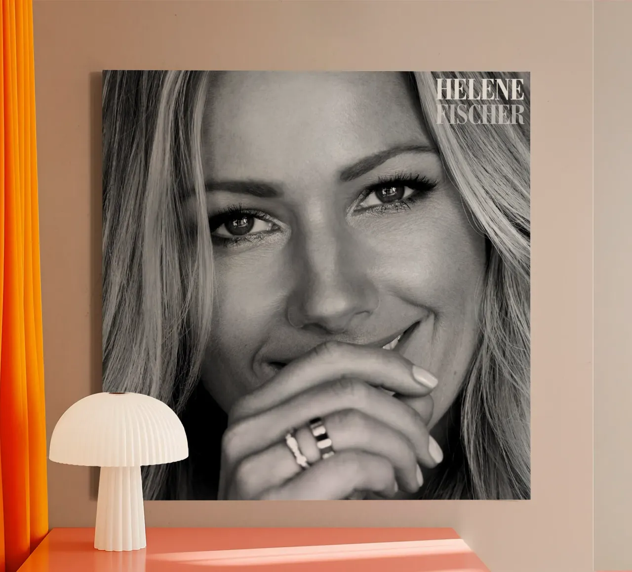 Helene Fischer canvas met Baklijst van Aaronshop