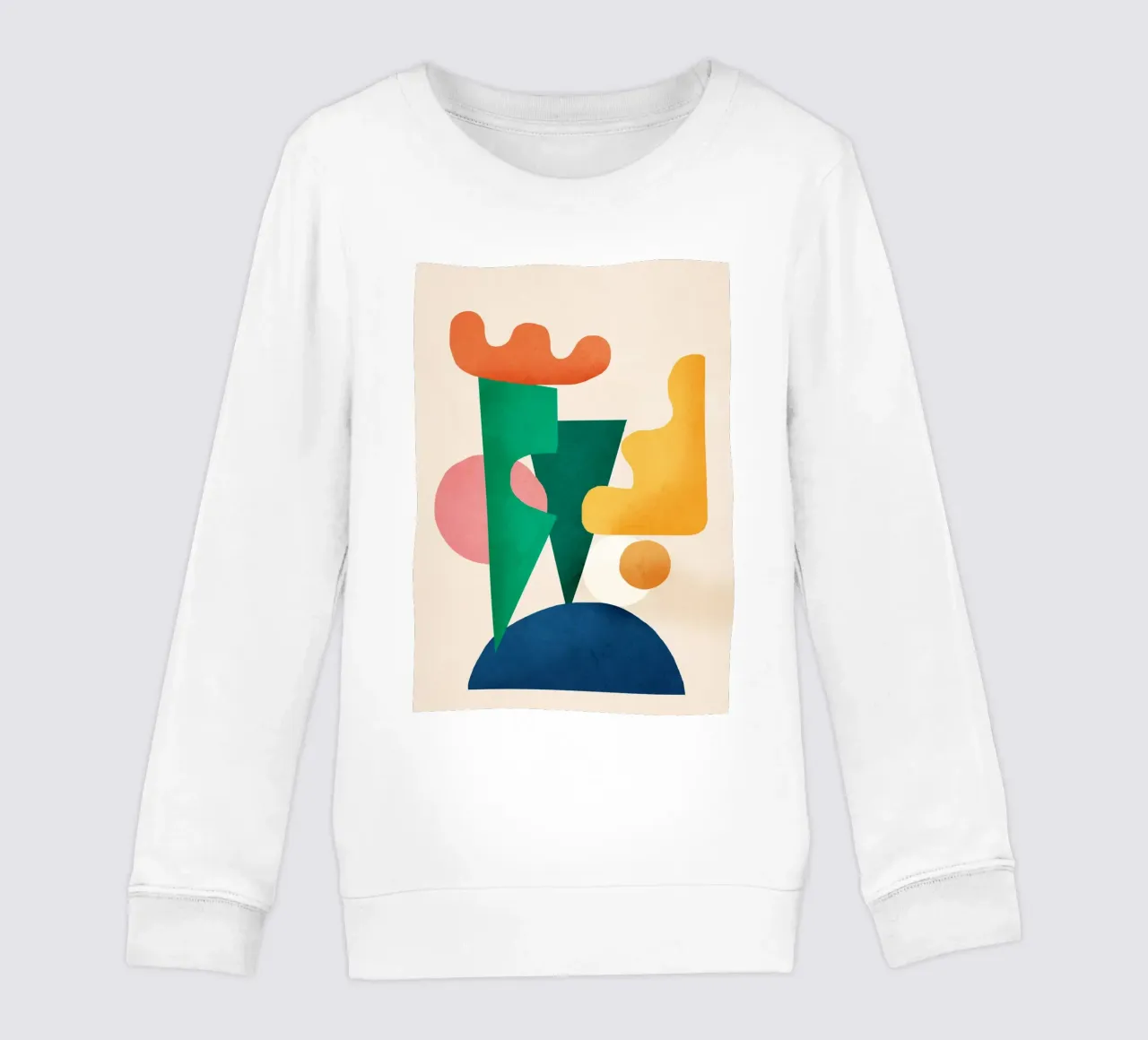 Abstract Geometry 34 felpa bambino da Flow Line
