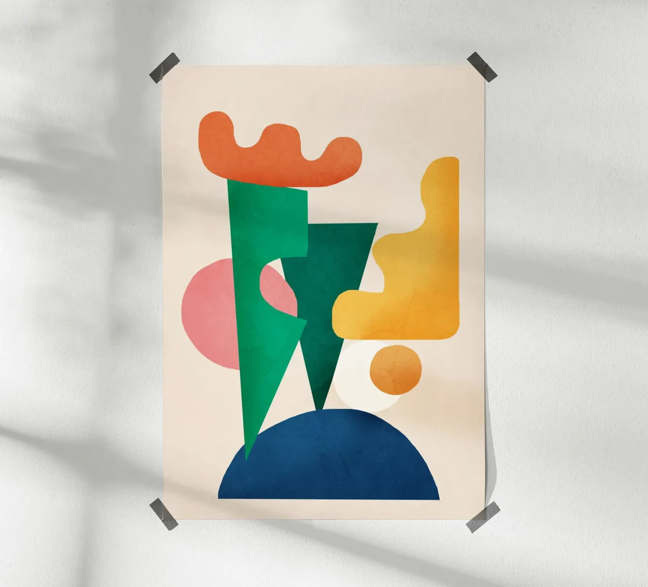 Abstract Geometry 34 poster da Flow Line