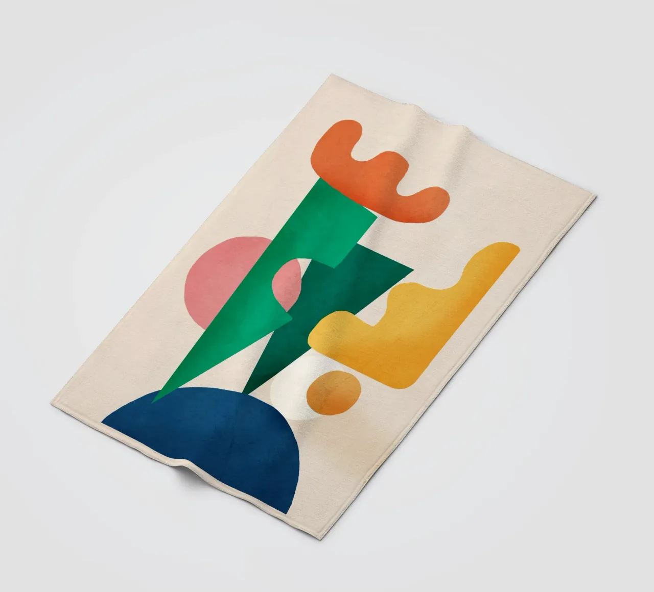 Abstract Geometry 34 coperta in pile da Flow Line