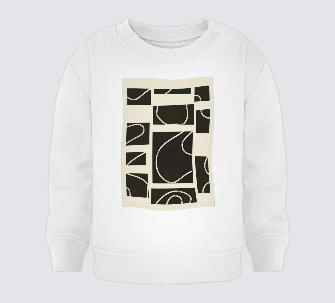 Abstract Pathways 2 felpa neonato da Flow Line