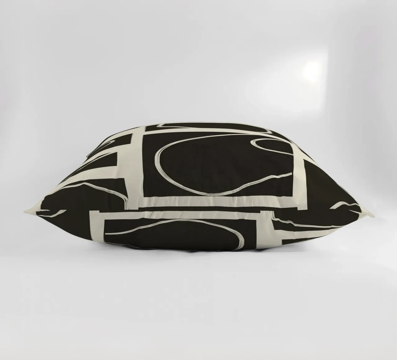Abstract Pathways 2 decorative cushion by Flow Line