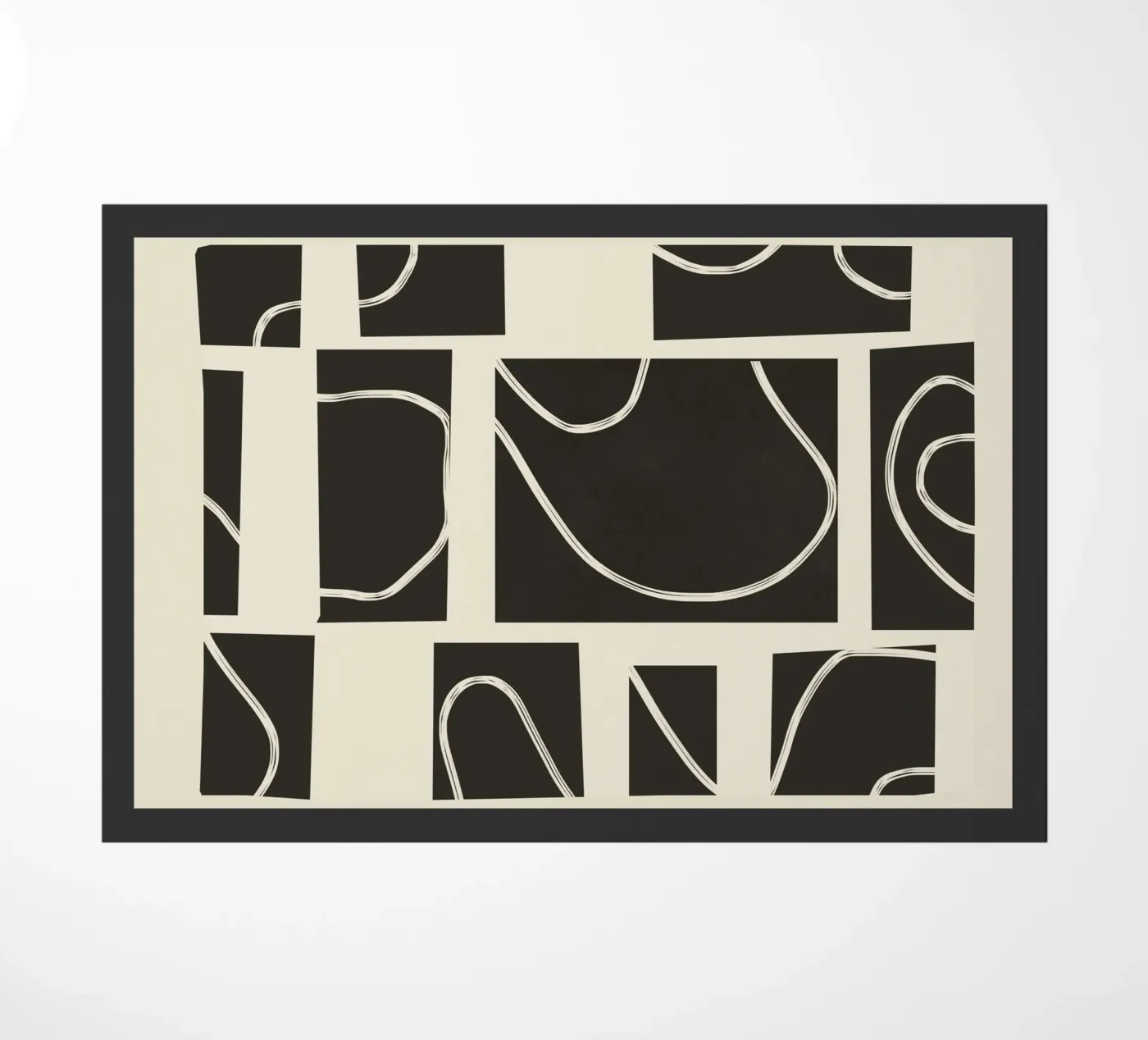 Abstract Pathways 2 deurmat van Flow Line