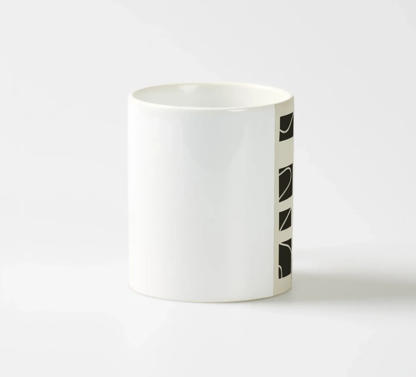 Abstract Pathways 2 ceramic mug by Flow Line
