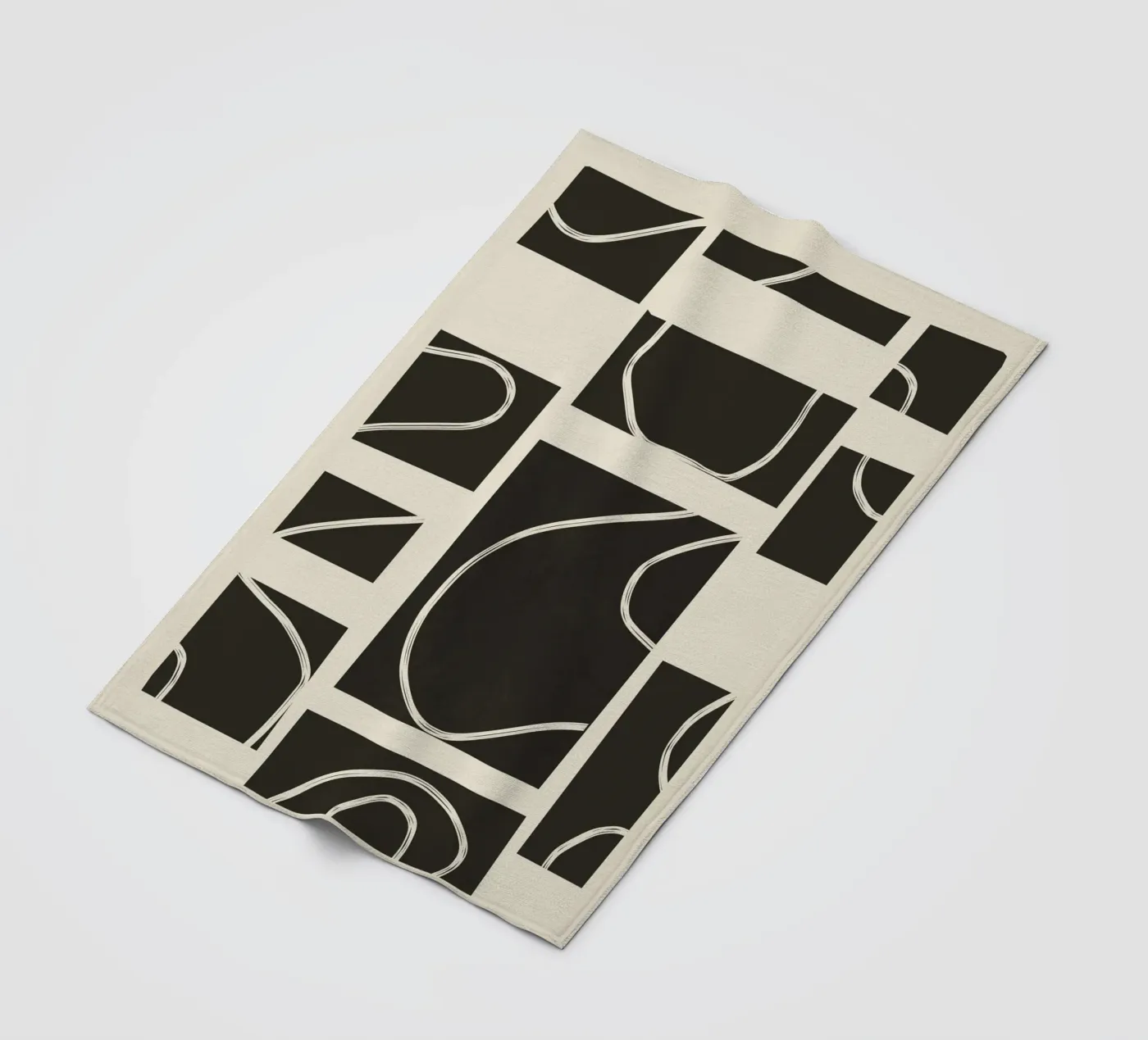 Abstract Pathways 2 fleece blanket by Flow Line