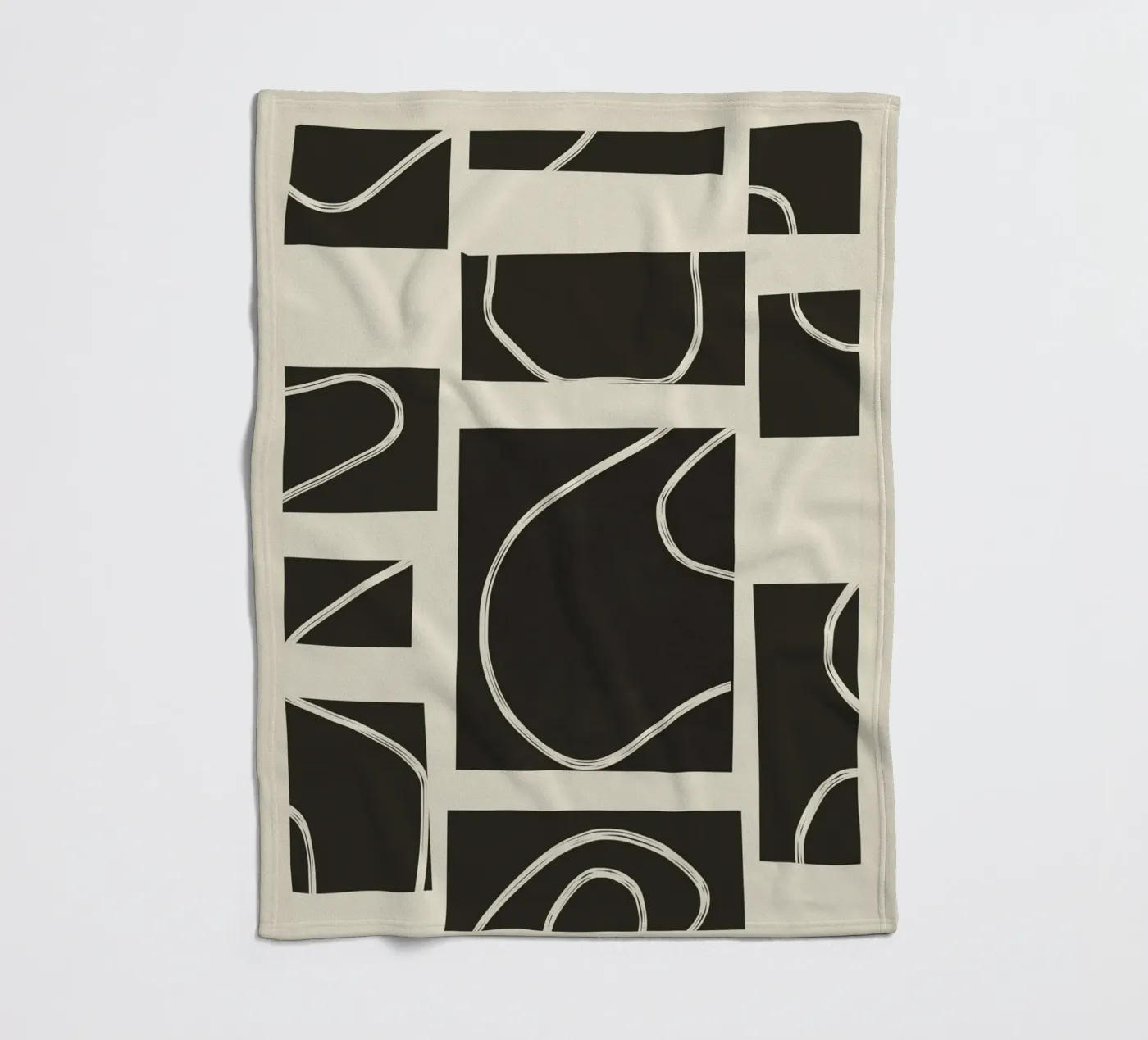 Abstract Pathways 2 fleece blanket by Flow Line