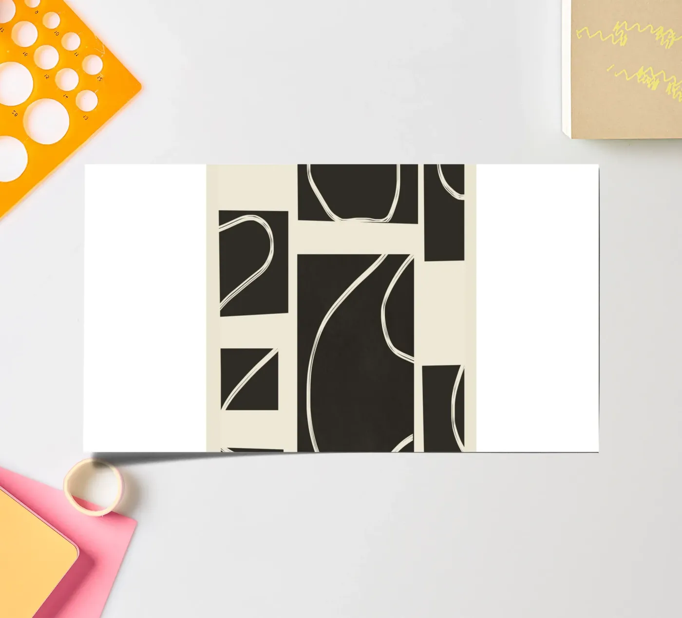 Abstract Pathways 2 stickervel van Flow Line