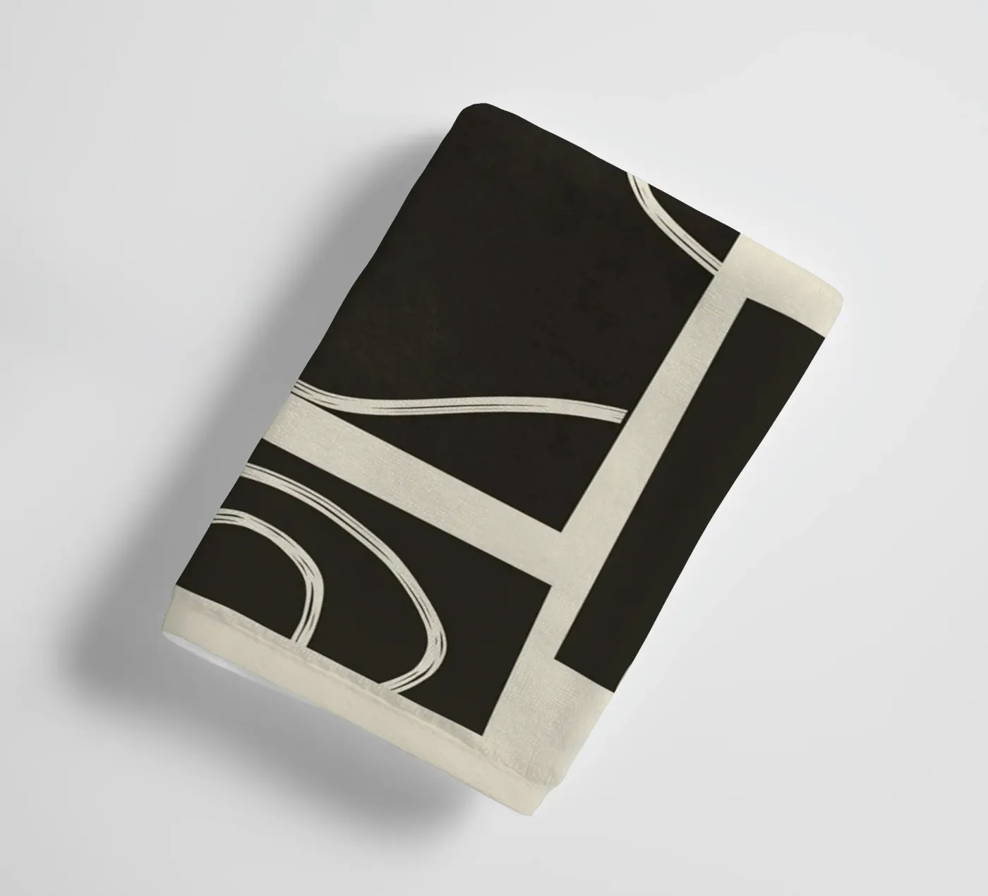 Abstract Pathways 2 badhanddoek van Flow Line