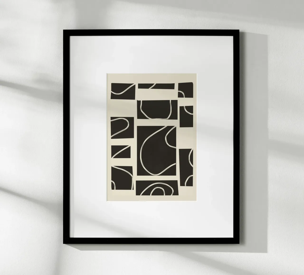 Abstract Pathways 2 carta hahnemühle da Flow Line