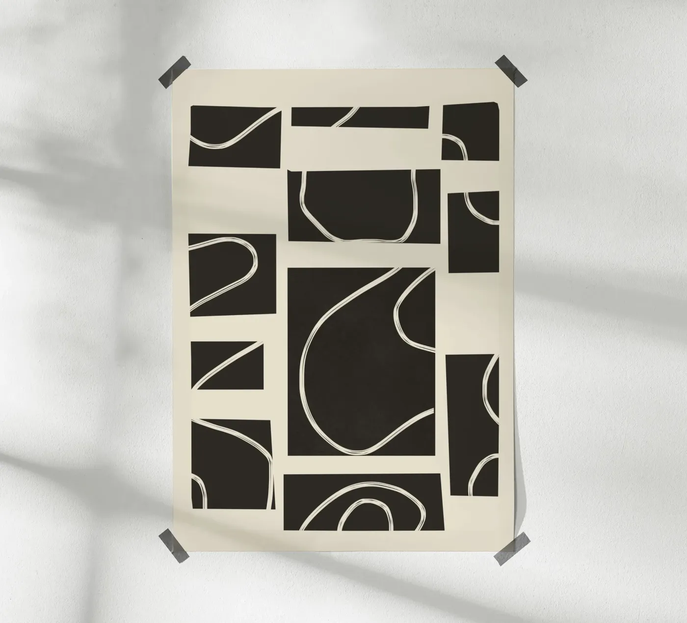 Abstract Pathways 2 poster van Flow Line