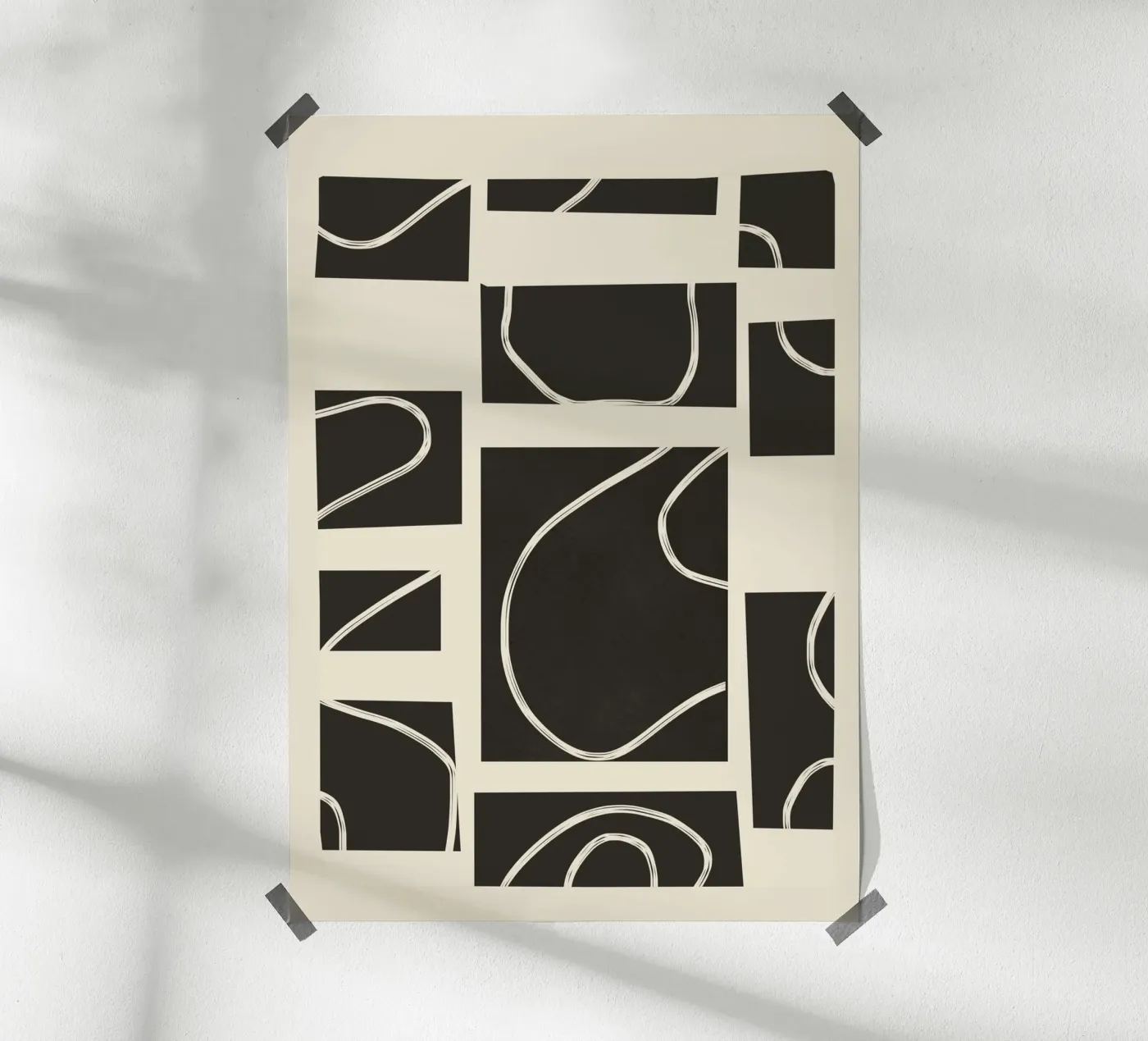 Abstract Pathways 2 poster de Flow Line