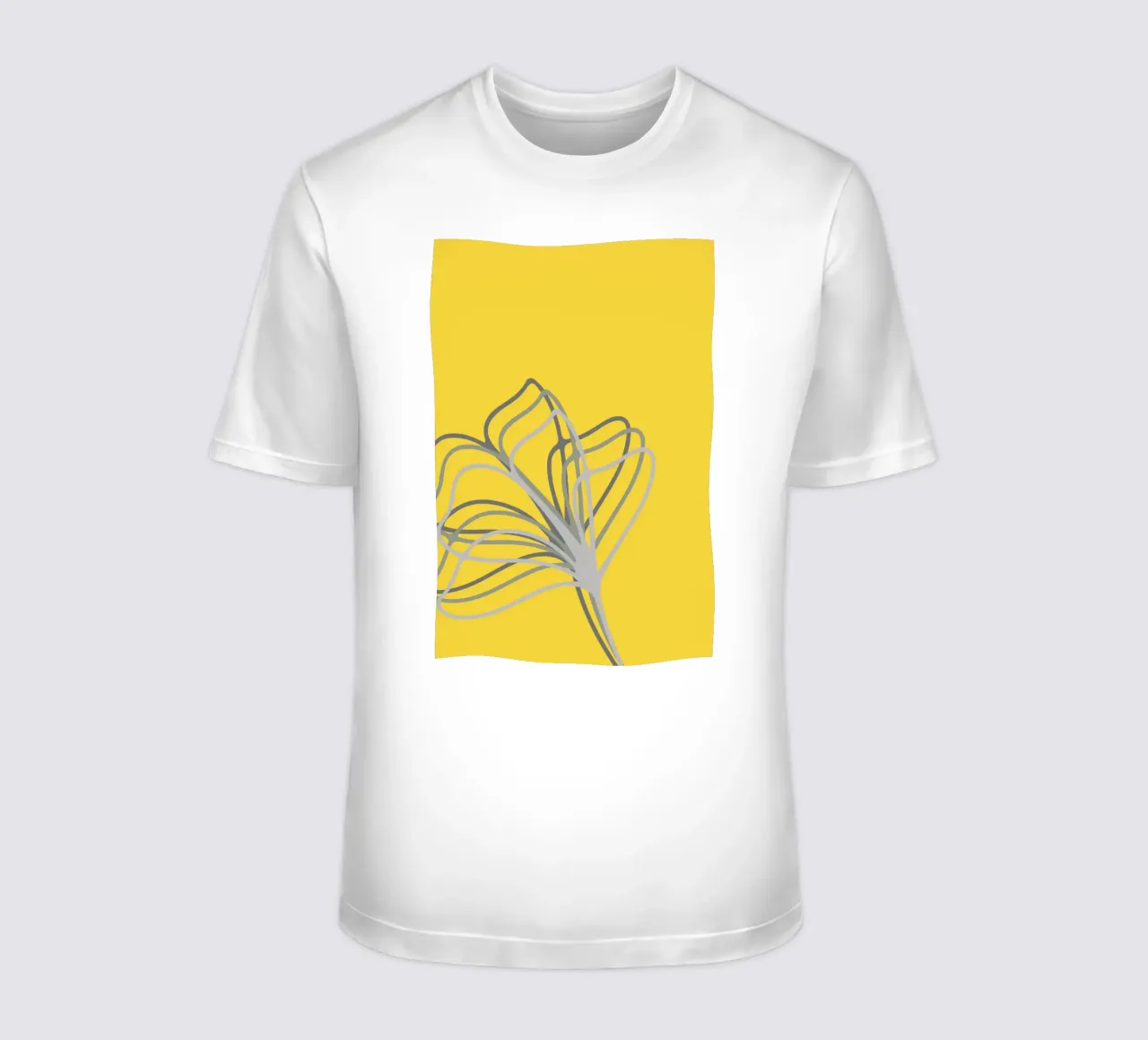 Yello in Flowers t-shirt da AESTHETIC VIBES by Isabel
