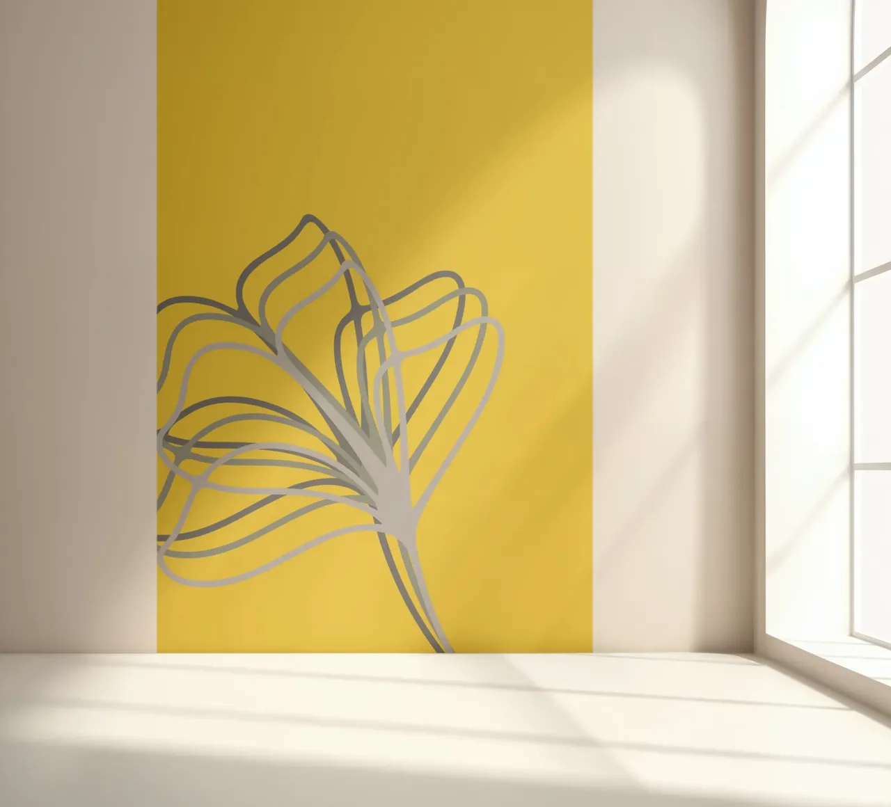 Yello in Flowers photo wallpaper by AESTHETIC VIBES by Isabel