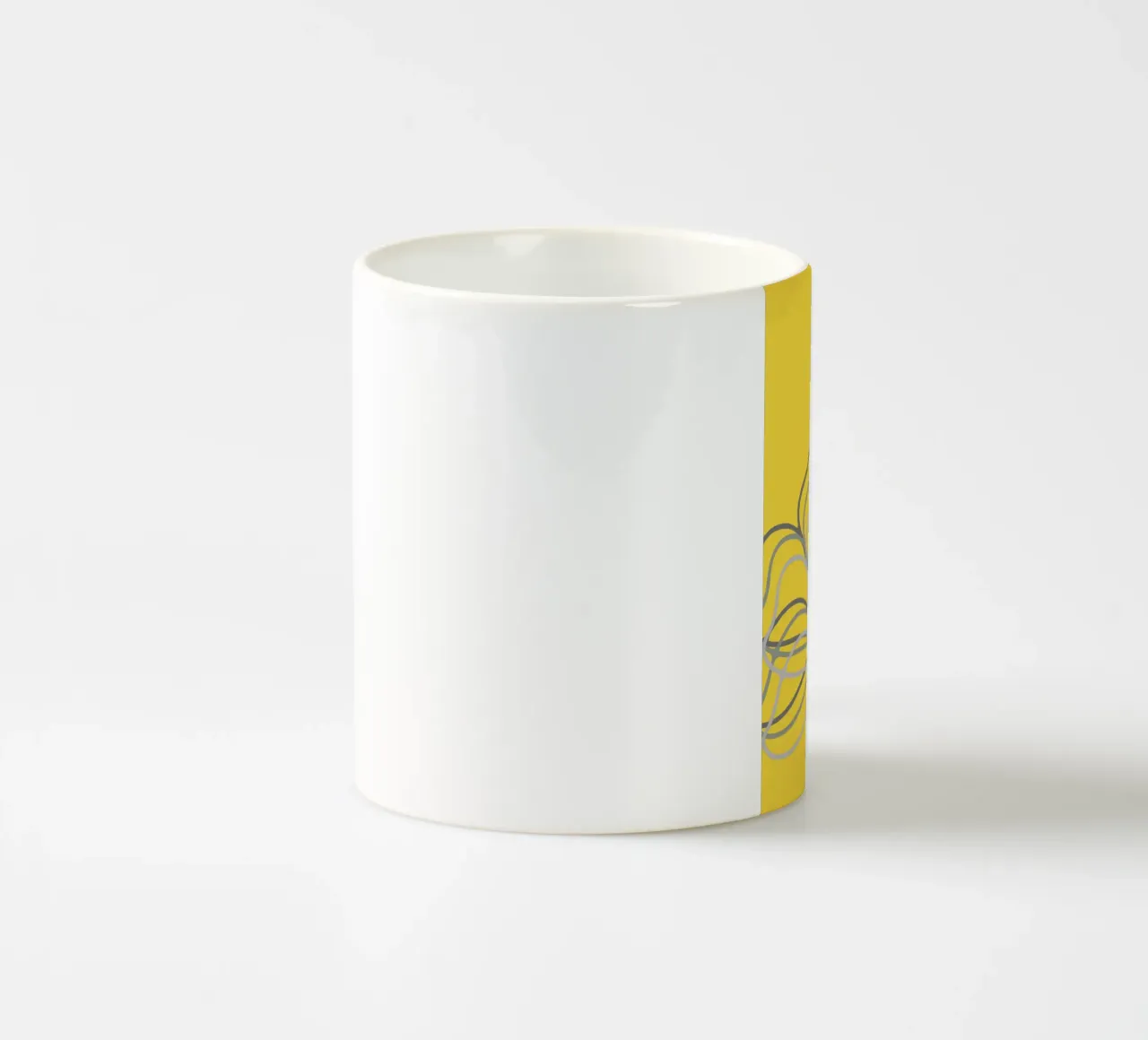 Yello in Flowers tazza in ceramica da AESTHETIC VIBES by Isabel