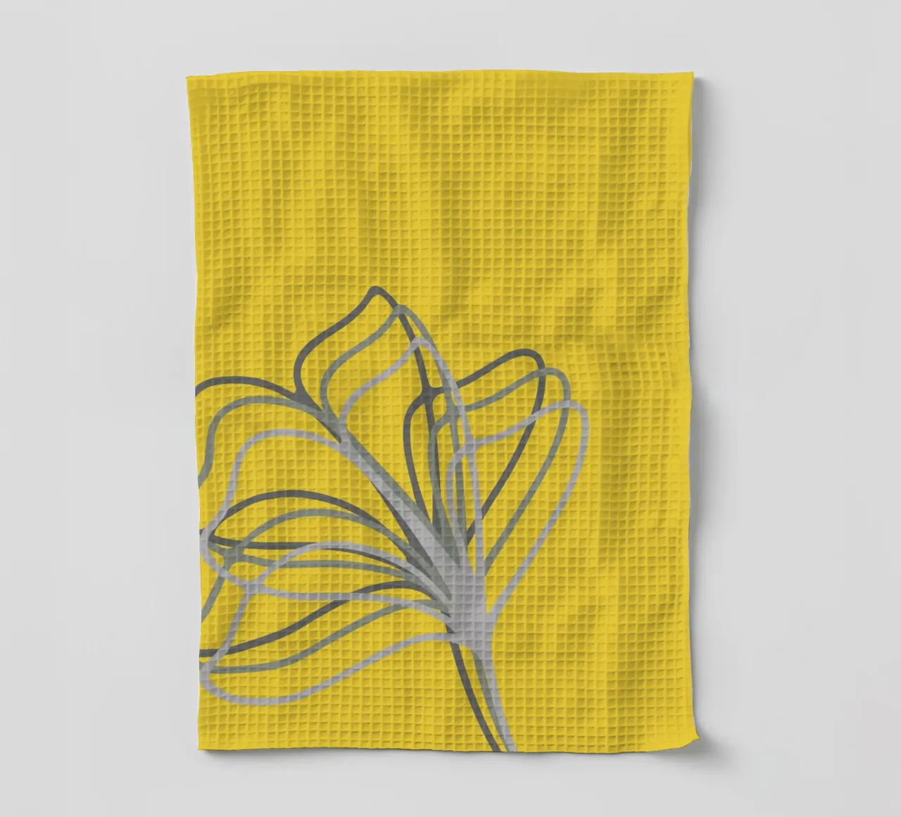 Yello in Flowers canovaccio da cucina da AESTHETIC VIBES by Isabel
