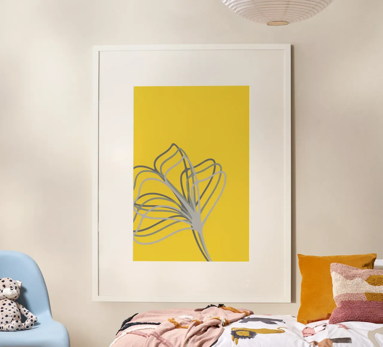 Yello in Flowers carta hahnemühle da AESTHETIC VIBES by Isabel