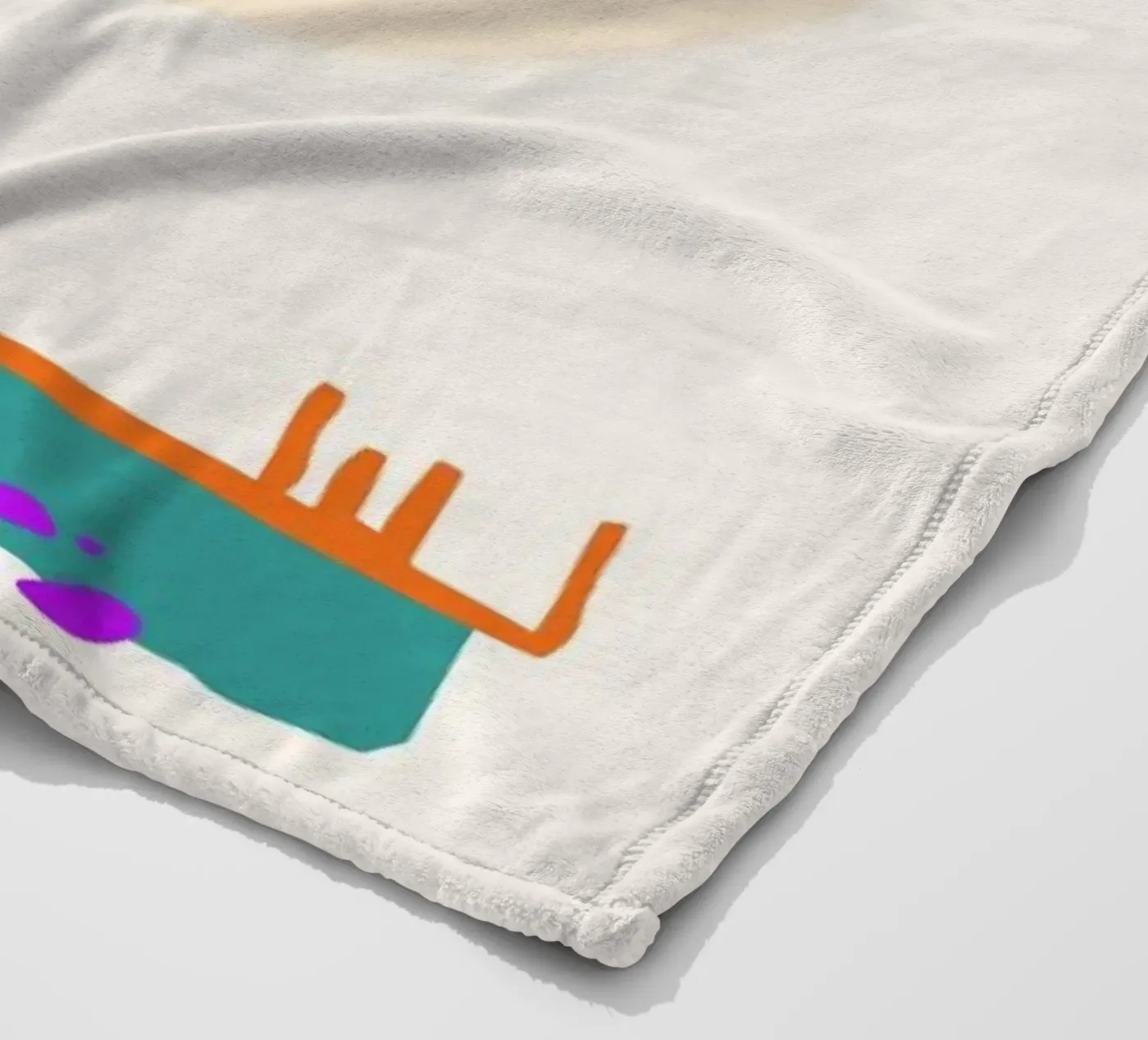 Roost fleecedeken van Pure