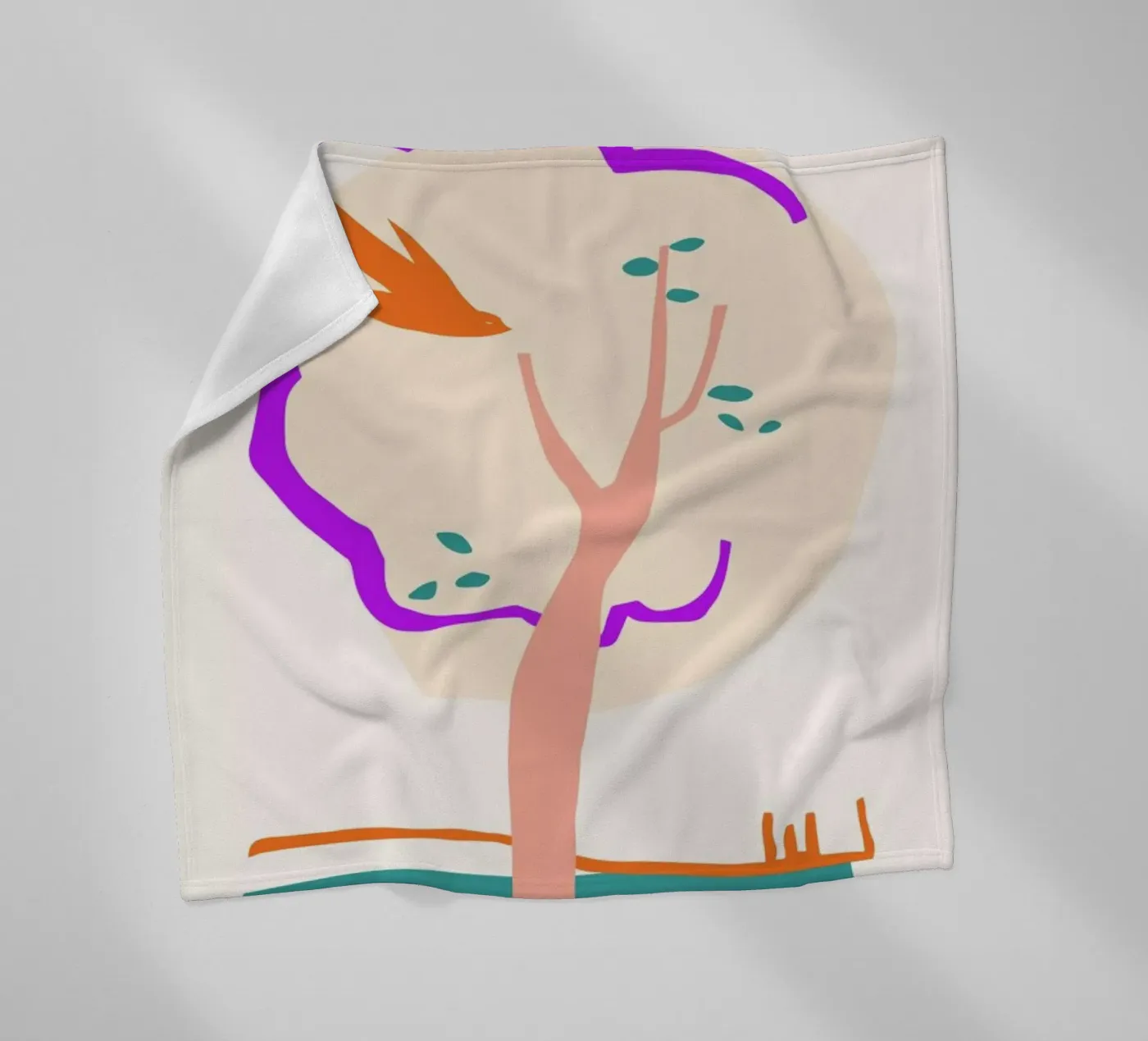 Roost fleecedeken van Pure