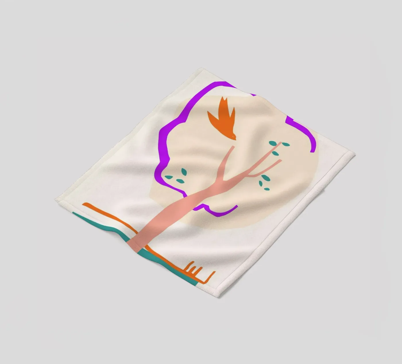 Roost fleecedeken van Pure