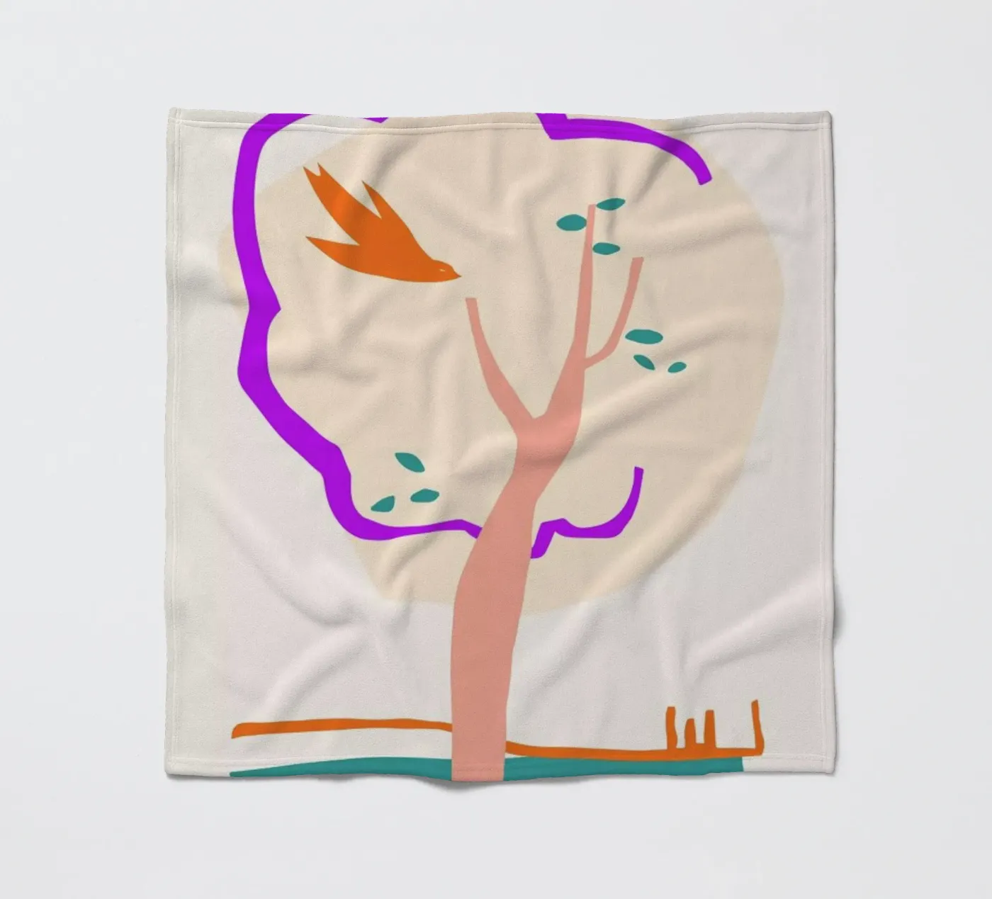 Roost fleecedeken van Pure