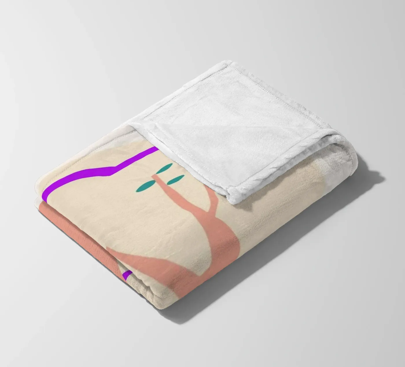 Roost fleecedeken van Pure