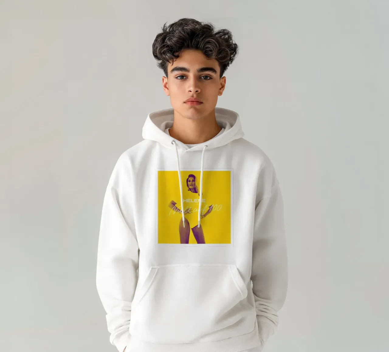 Da zero a 100 felpa con cappuccio da Aaronshop