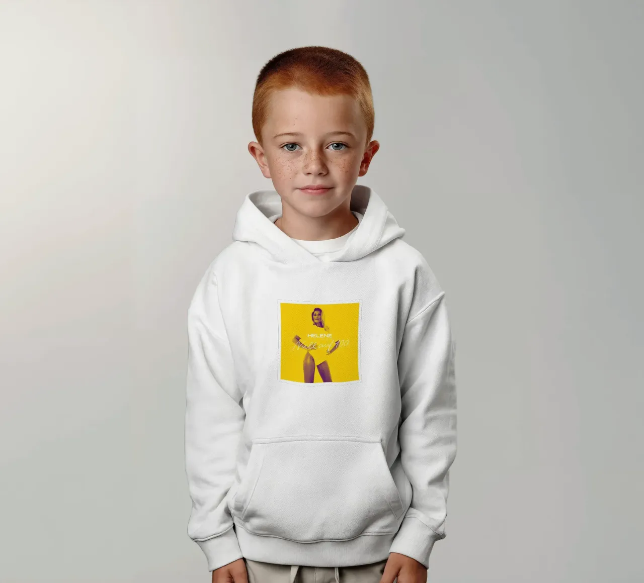 Da zero a 100 felpa bambino con cappuccio da Aaronshop