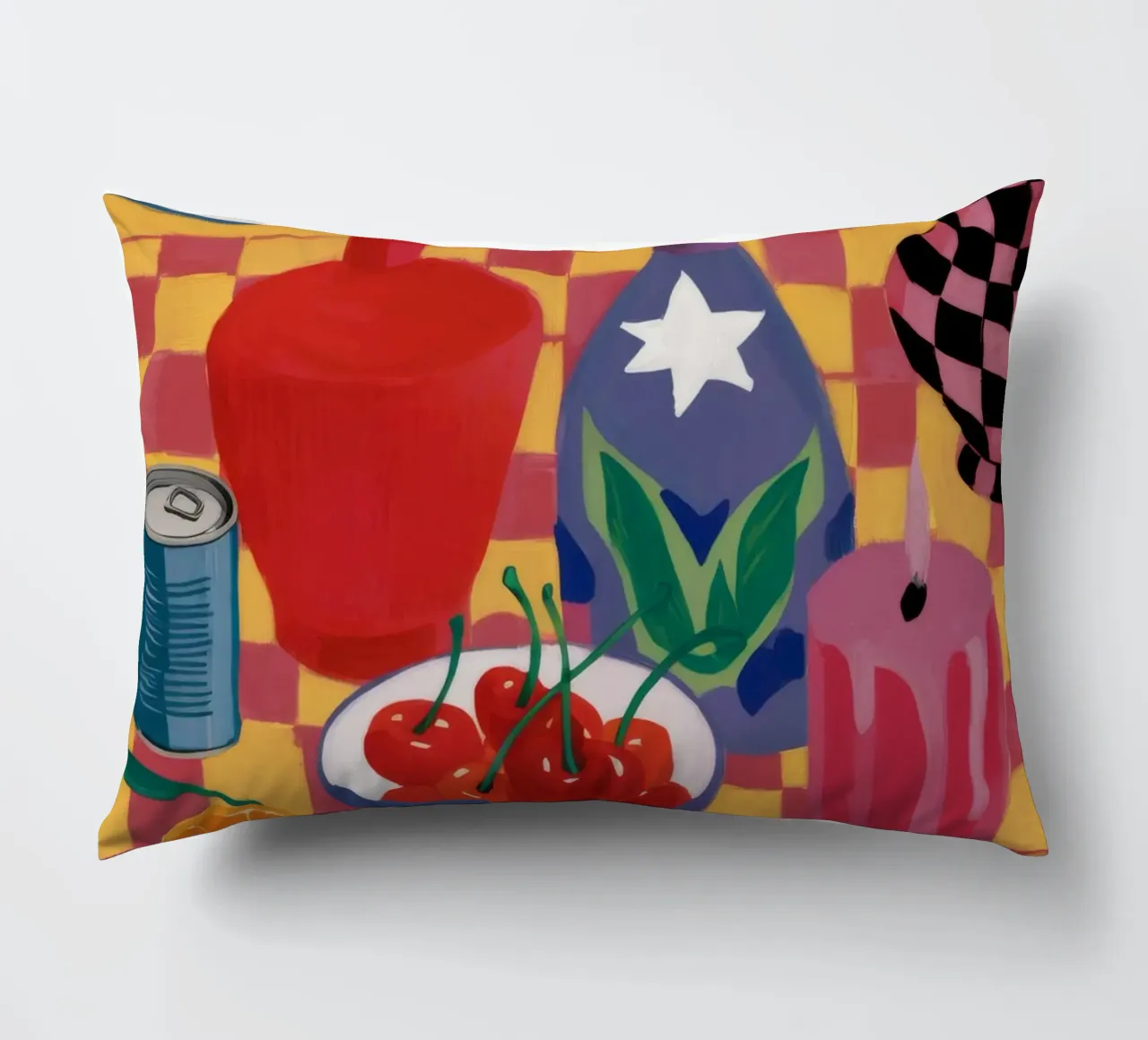 Tomato Soda Pop cuscino da Aurora Muse