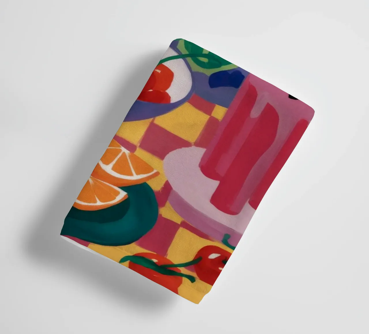 Tomato Soda Pop towel by Aurora Muse